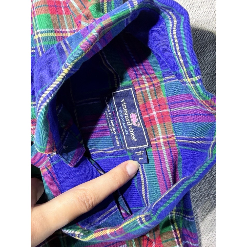 Vineyard Vines Button Down Men's Long Sleeve Shirt , Large